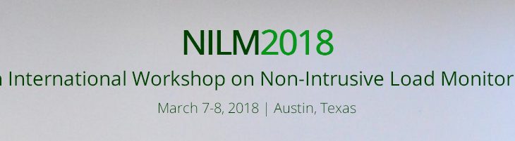 eco-bot acknowledged paper accepted for presentation at 2018 NILM workshop